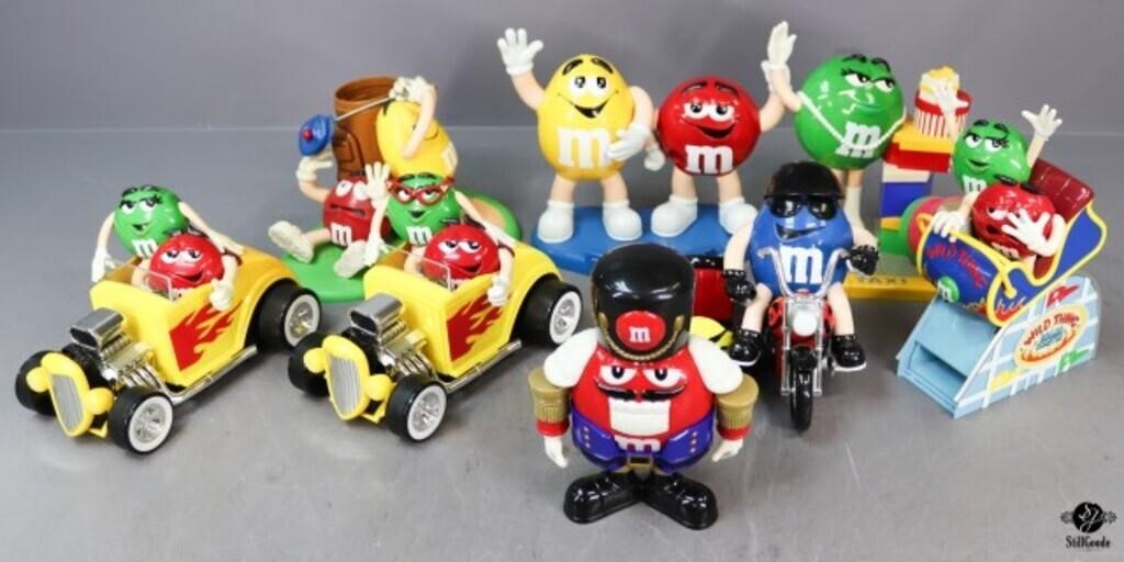 M & M Candy Dispensers / 8 pc