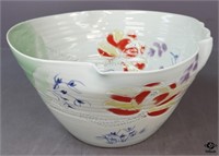 Large Glazed Porcelain Bowl