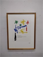 Jane Miro "Parlor Seul li" Framed Print