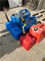 Variety of Gas Cans