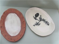 Vintage Ceramic Platterr Plates