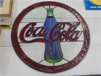 Coca-Cola suncatcher 20"