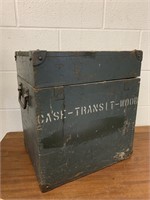 Antique Wooden Transit Case