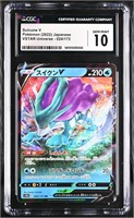 2022  s12a #024/172 Suicune V CGC 10