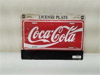Coca Cola Car License Plate NOS Unused