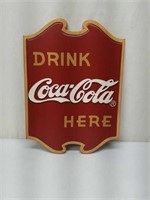 Coca Cola Double Sided Wooden 3D Sign