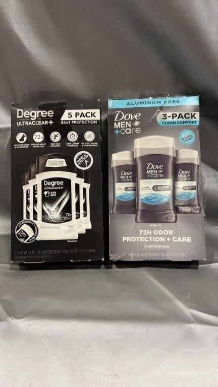 2 Boxes Of Mens Deodorant