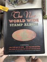 VTG THE NEW WORLD WIDE STAMP ALBUM EMPTY