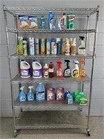 Household Cleaners & More - Rack Not Included