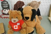 Plush Teddy Bears & Dogs
