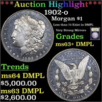 *Highlight* 1902-o Morgan $1 Graded Select Unc+ DM