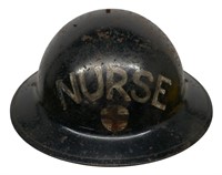 WWII British Home Front Nurse Helmet