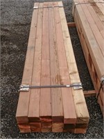 4"x4"x8' Western Red Cedar Posts