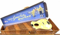 Vintage Gene Autry Guitar Emenee Musical Toys