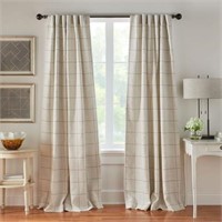 Elrene Home Fashions Brighton Windowpane Plaid