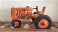 Peter Mar Quality Toy Tractor Wood With Wagon Gear