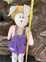 32" Tall Easter Bunny Girl