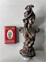 Prince Albert Crimp Cut Tobacco Case and Bronze