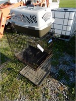 2 Wire Cages - Plus A Pet Carrier