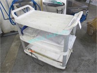 1X, PORTABLE BUS CART , 3 TIER