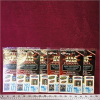 6-Packs Of Star Wars Skin Transfer Decals (Sealed)