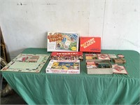 Lot of a Vintage Board Games