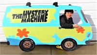 Mystery Machine Handpainted Wood Cutout Scooby-Doo