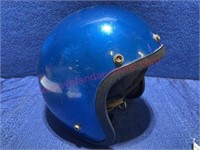 1970's Norcon TW-1 Motorcycle Helmet (blue)