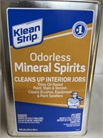 Odorless mineral spirits