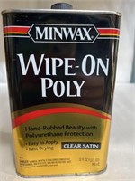 Full miniwax wipe on poly 32 FL OZ