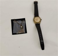 Trlix woman watch and necklaces