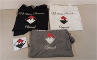 Three Northern  Paradise Apparel T-Shirts 2-2XL