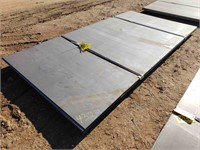 (1)Steel Road Plate Approx 60" x 120" x 5/16"Thick