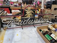 Neon Budweiser sign needs work