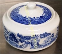 Jackson China Sugar Bowl Blue Willow