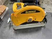 DeWalt chop saw, keyless quick change