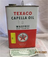 Texaco One Gallon Capella Oil Can
