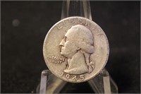 1945 Washington Silver Quarter