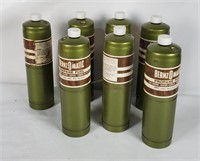 7 Bernzomatic Propane Fuel Cylinders