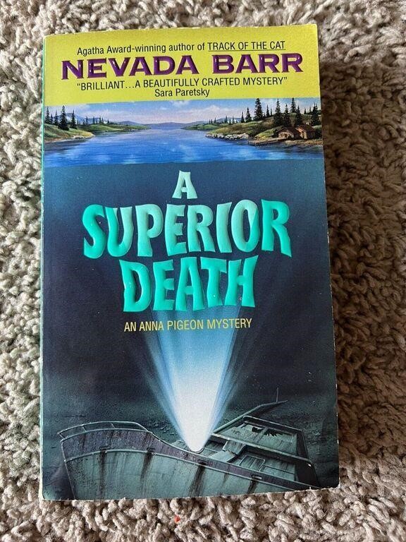 A SUPERIOR DEATH (AN ANNA PIGEON NOVEL) NEVADA BAR