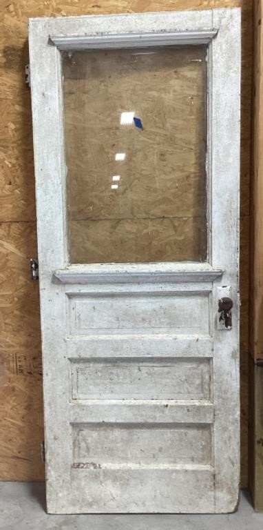 Exterior door w/window-31.75 x 79-
No key