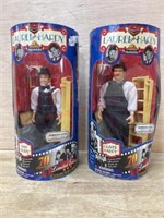 Laurel and Hardy Dolls in original boxes