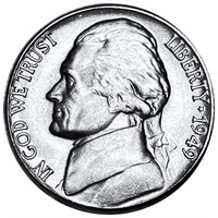 1949 Jefferson Nickel UNCIRCULATED