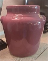 Raspberry colored pot approx 12 inches