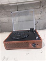 3-Speed Bluetooth Vinyl Turntable