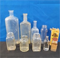 Vintage Bottle Assortment