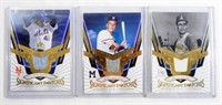 (3) SIGNIFICANT SWATCHES - TOM SEAVER,