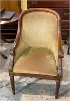 Beautiful Fairfield side accent chair with column