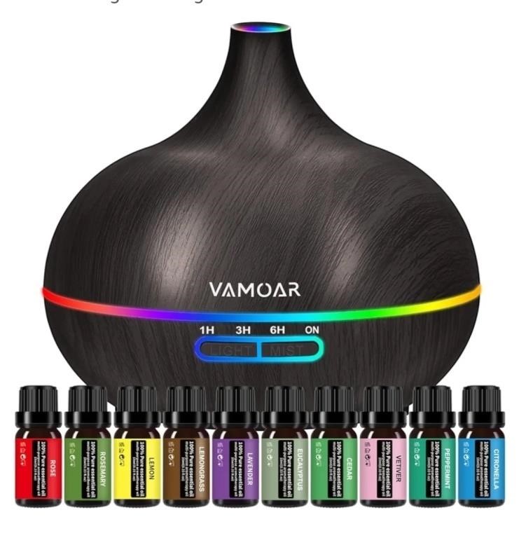 (Color may vary) Essential Oil Diffuser Gift Set