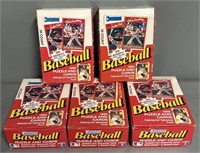 Donruss 1990 Baseball Wax Boxes Lot 5